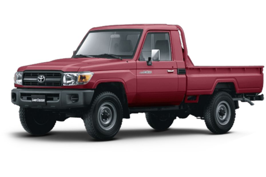 Toyota LC Pickup Red